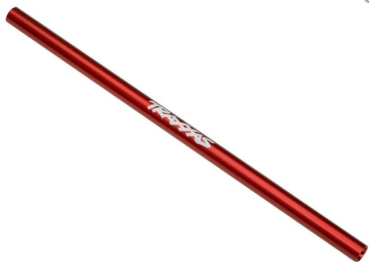 TRX6765R TRX Zentralwelle Rustler/Hoss 4x4 ALU/rot